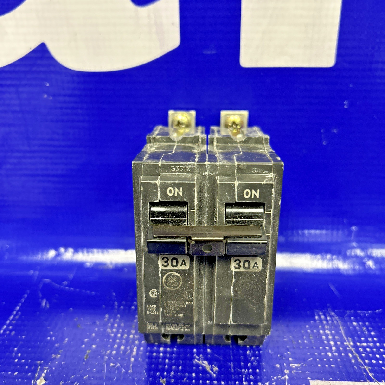 THQB2130 30Amp 240V 2 Pole GE Circuit Breaker🟦