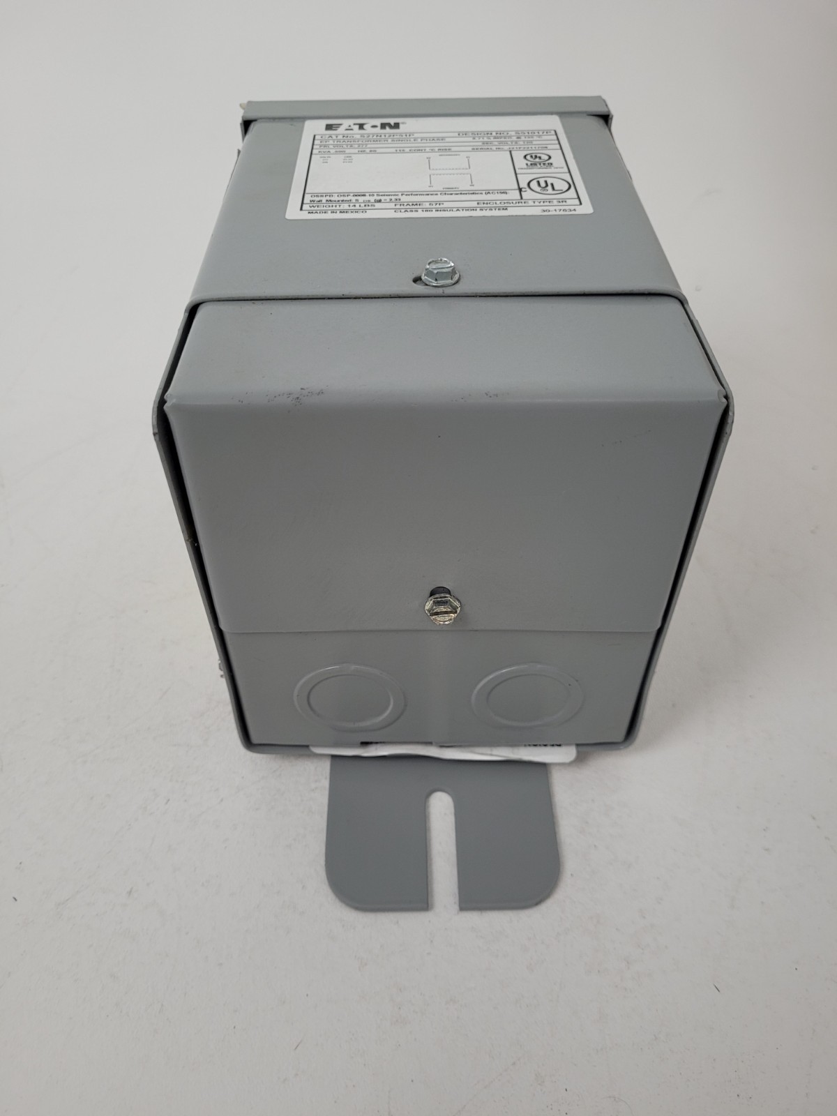 S27N12P51P Eaton EP Transformer Single Phase 277V – Next Day Option