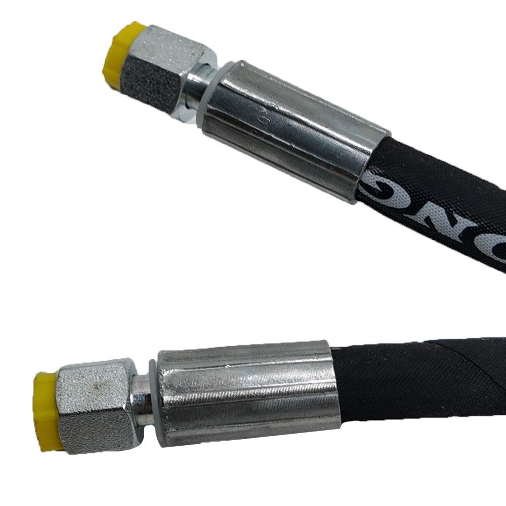 Hydraulic Hose Both Ends Straight For AGT Miva China Mini Excavator M14x1.5x 60″