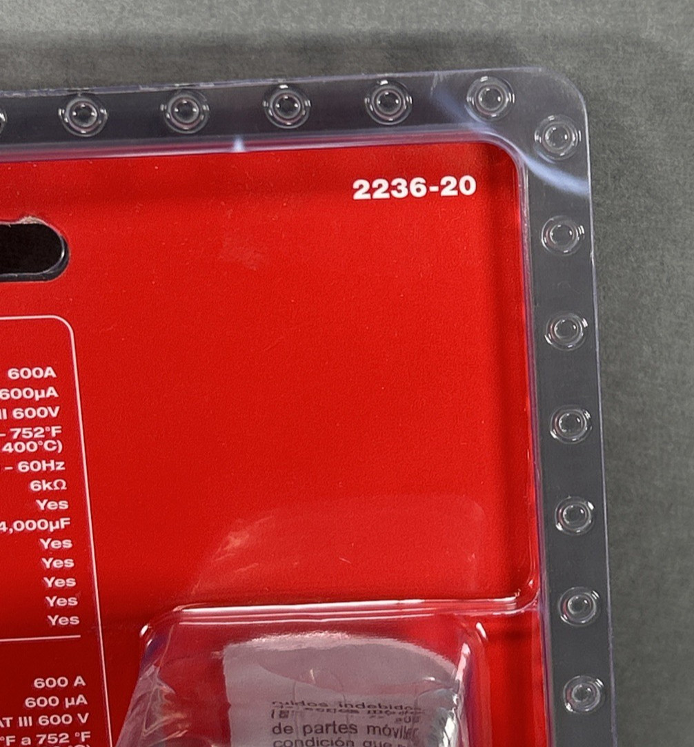 Milwaukee 2236-20 Clamp Meter for HVAC/R – Red
