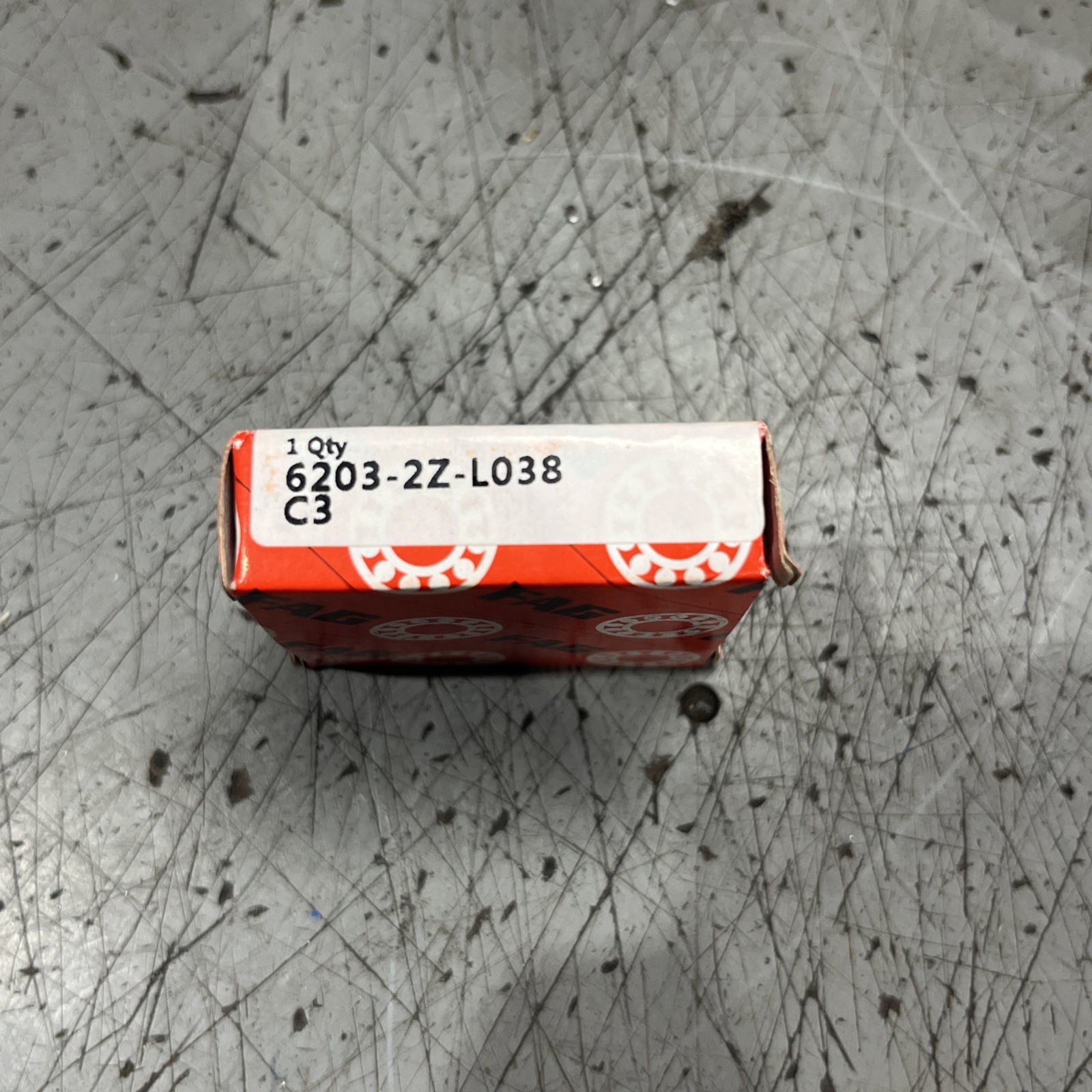 🔥FAG 6203-2Z-L038 C3 Deep Groove Ball Bearing, New Free Shipping🇺🇸