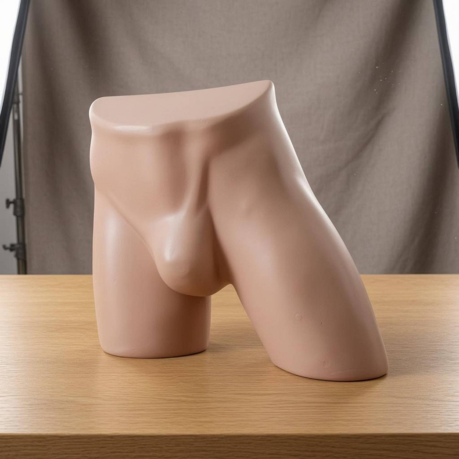 Men’s Underwear Display Form Molded Male Lower-Torso Mannequin Smooth