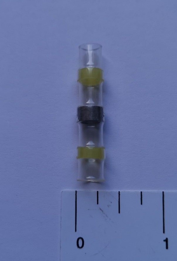 HEAT SHRINK SOLDER SEAL BUTT WIRE CONNECTOR SPLICE TERMINAL WATERPROOF