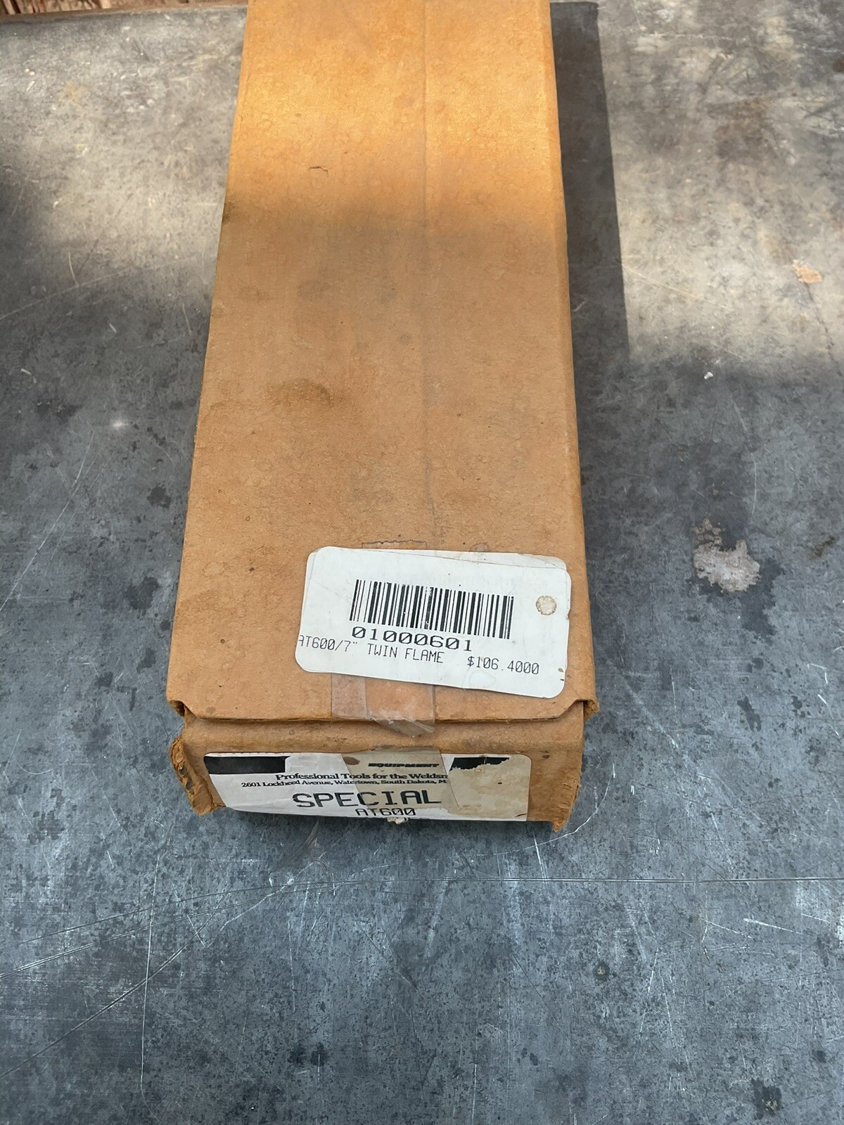 Miller Smith AT600 Flexible Twin Flame Tip 10″ Acetylene