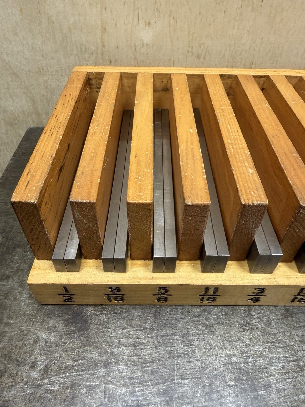 Complete Set Of Precision Parallels 1/2″ To 1-13/16″ Ralmikes/Harig