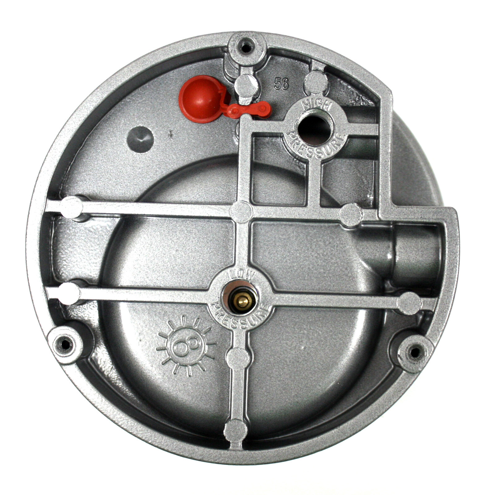 1 Inches of Water Vertical Scale Manometer Differential Pressure Vacuum Gauge