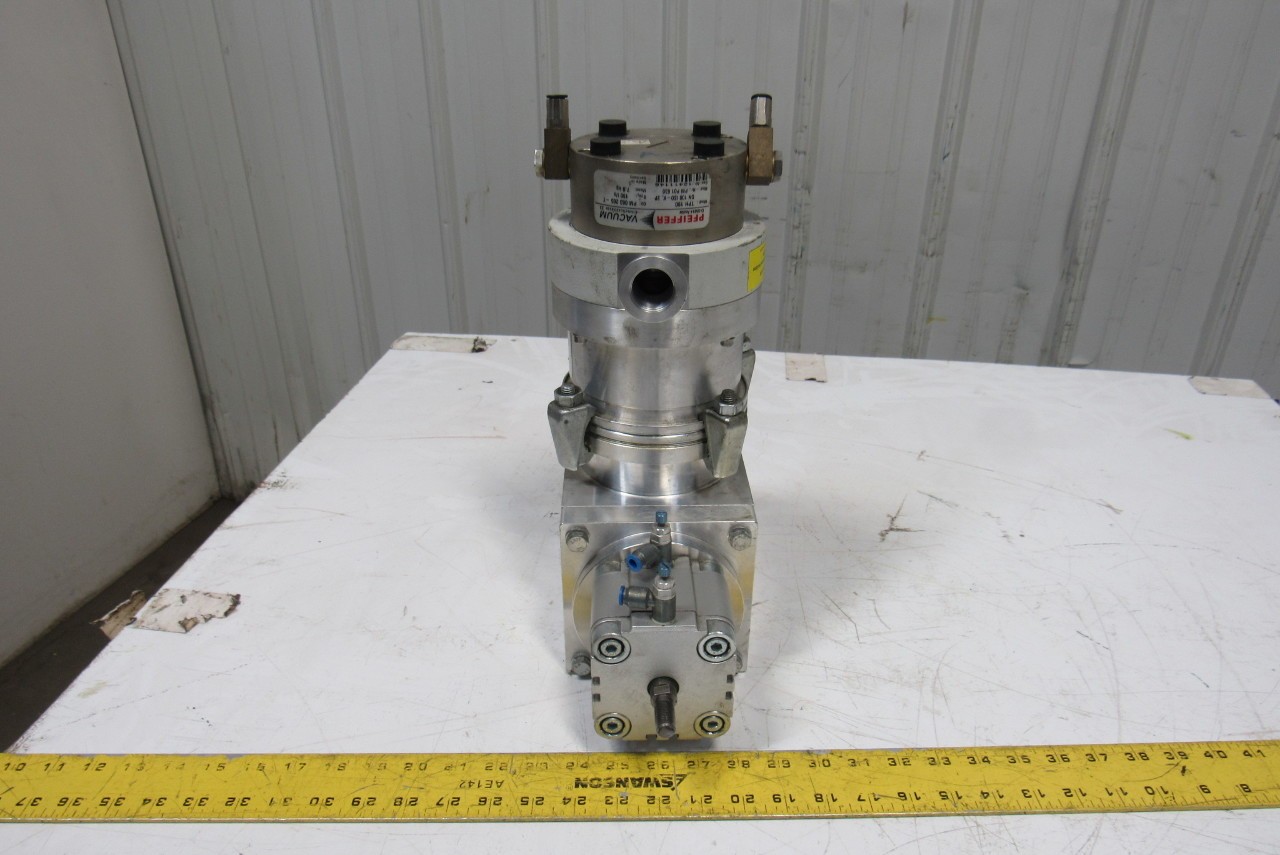 Pfeiffer TPH 190 190 l/s Flow Rate Turbomolecular Vacuum Pump & Vibration Damper
