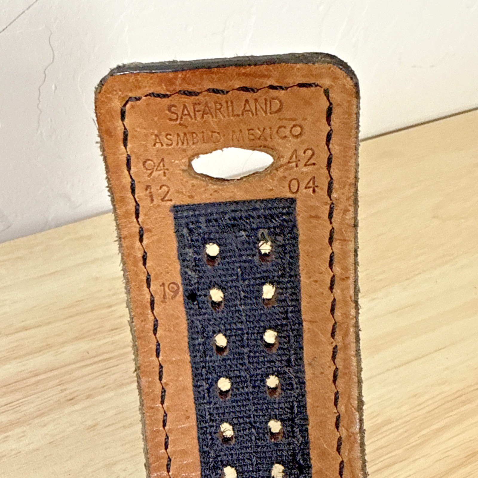Safariland Model 94 Tactical Leather Belt w/ Gun Holster & Attachments READ