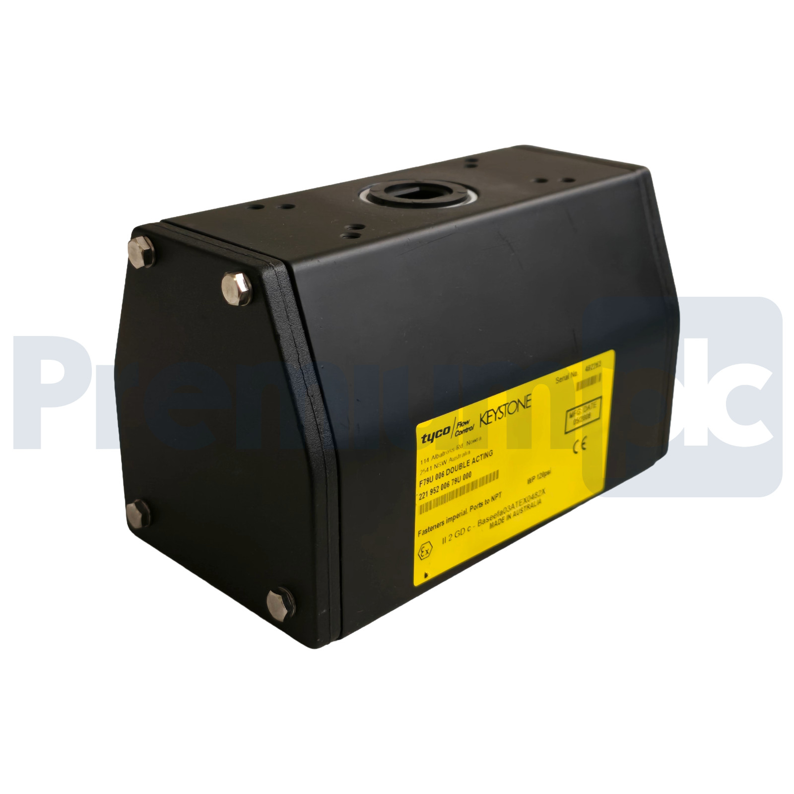 Keystone Tyco F79U 006 Double Acting Pneumatic Actuator 221-952-006-79U-000 NSNP