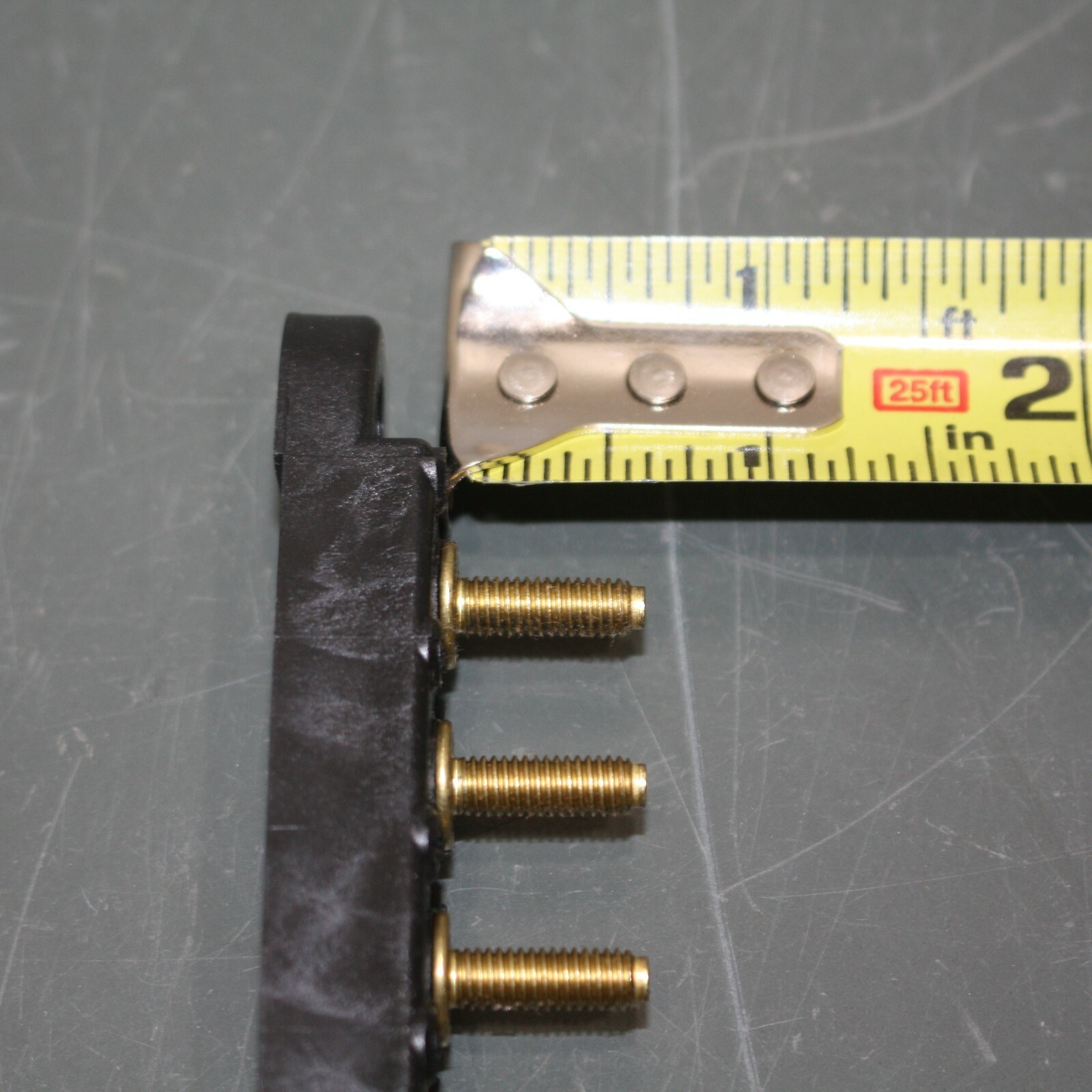 Bussmann Stud Junction Block JB1032-120-10, 30A, 300V, 10 Position, Brass, 10-32