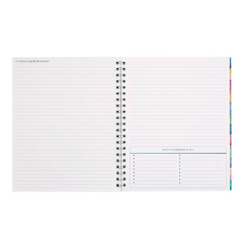 Inspired by Erin Condren 9″x11″ 2026-2027 Teacher Planner Lapis Toile