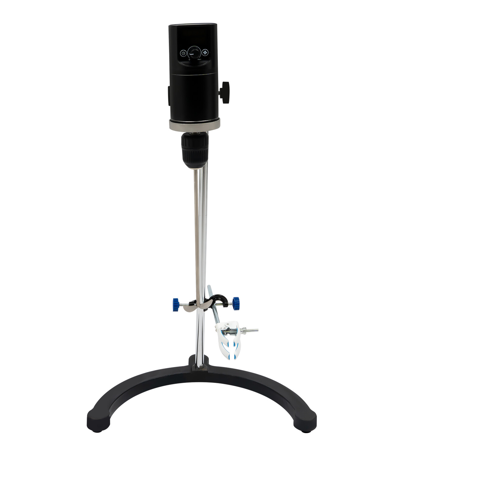 120W Adjustable Electric Overhead Stirrer Max 40L Digital Lab Mixer Time & Speed