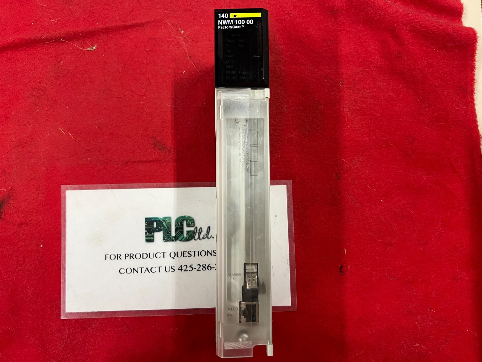 140NWM10000 Modicon Used Factorycast HMI Module 140-NWM-100-00