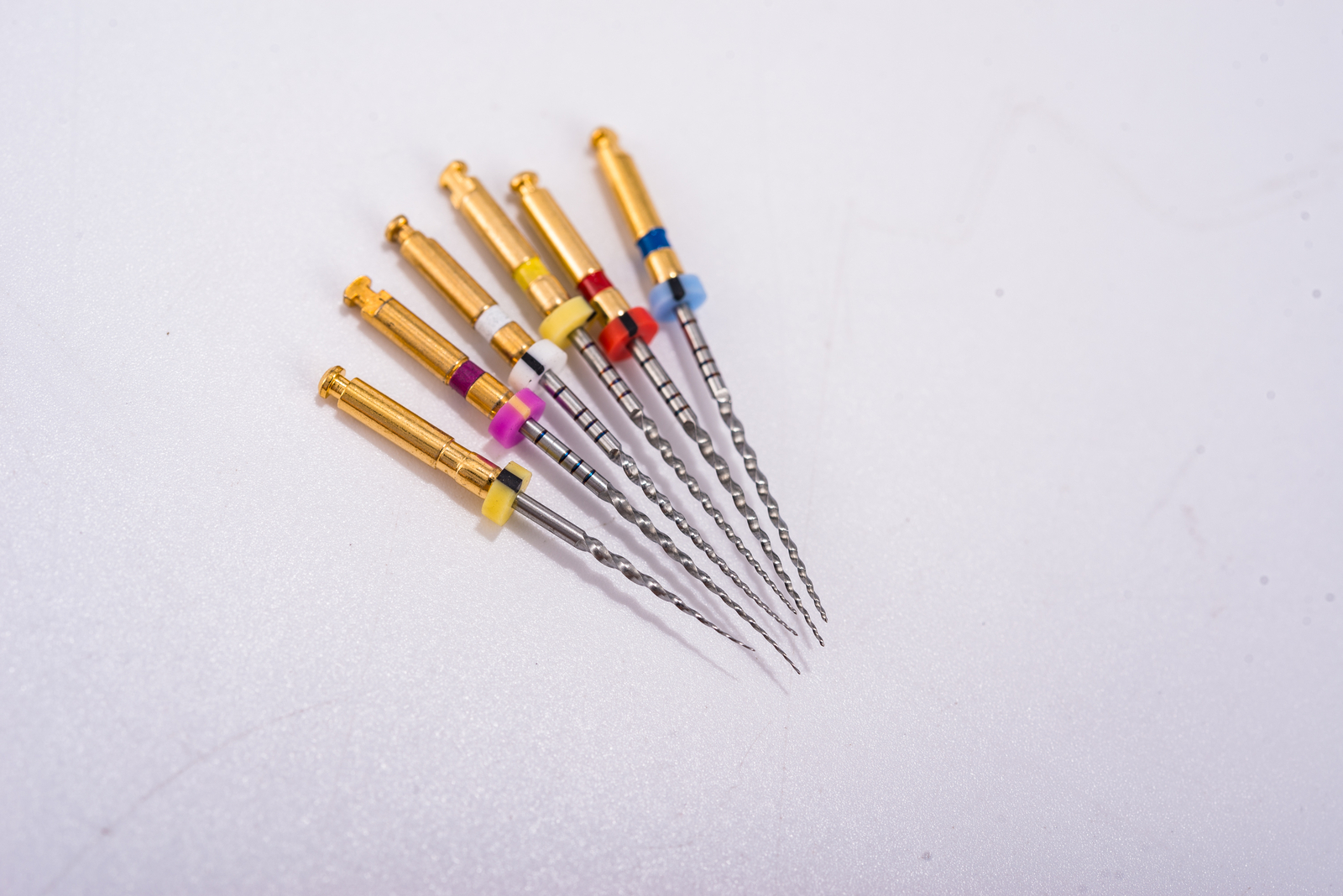 6pcs/pack Dental Endo X-Pro Gold Taper NITI Endo Rotary Files Endodontic Files