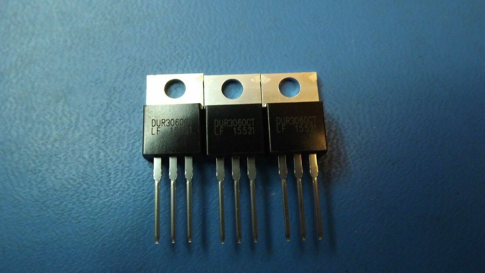 (50PCS) DUR3060CT LITTELFUSE Diode Switching 600V 30A 3-Pin(3+Tab) TO-220AB