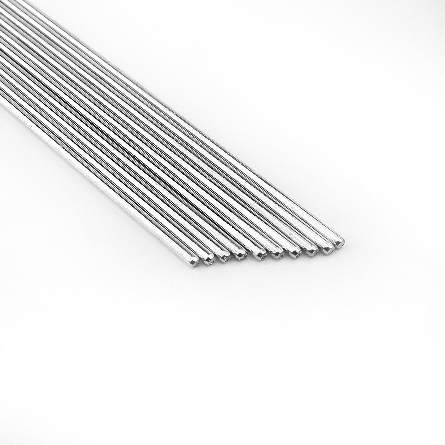 2mm x 100mm Model Straight Metal Round Shaft Rods, 10 Pieces
