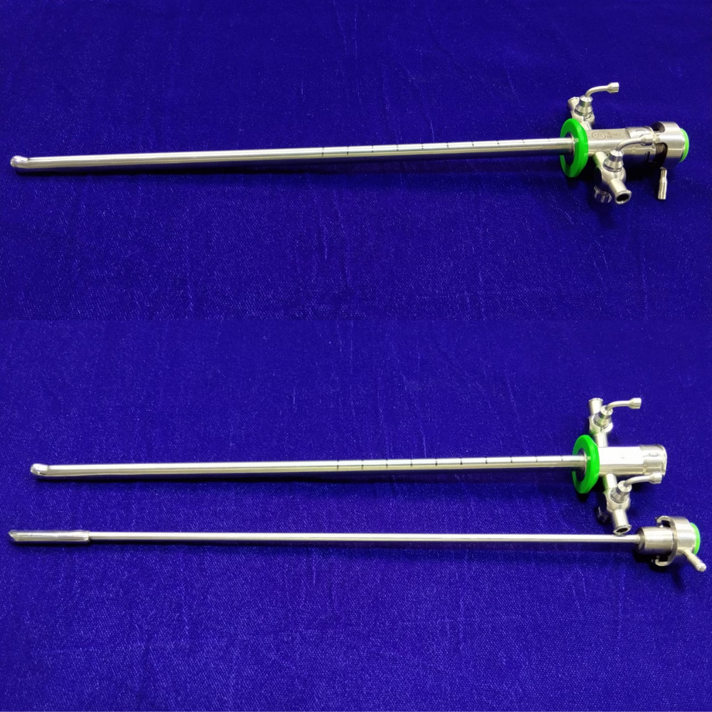 1PCS Hysteroscopy Cystoscopy Sheath 19FRx270mm Surgical Instruments CE Approved
