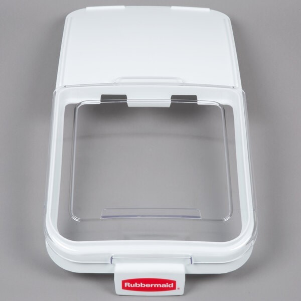Rubbermaid FG9F7800CLR Replacement Lid with Scoop
