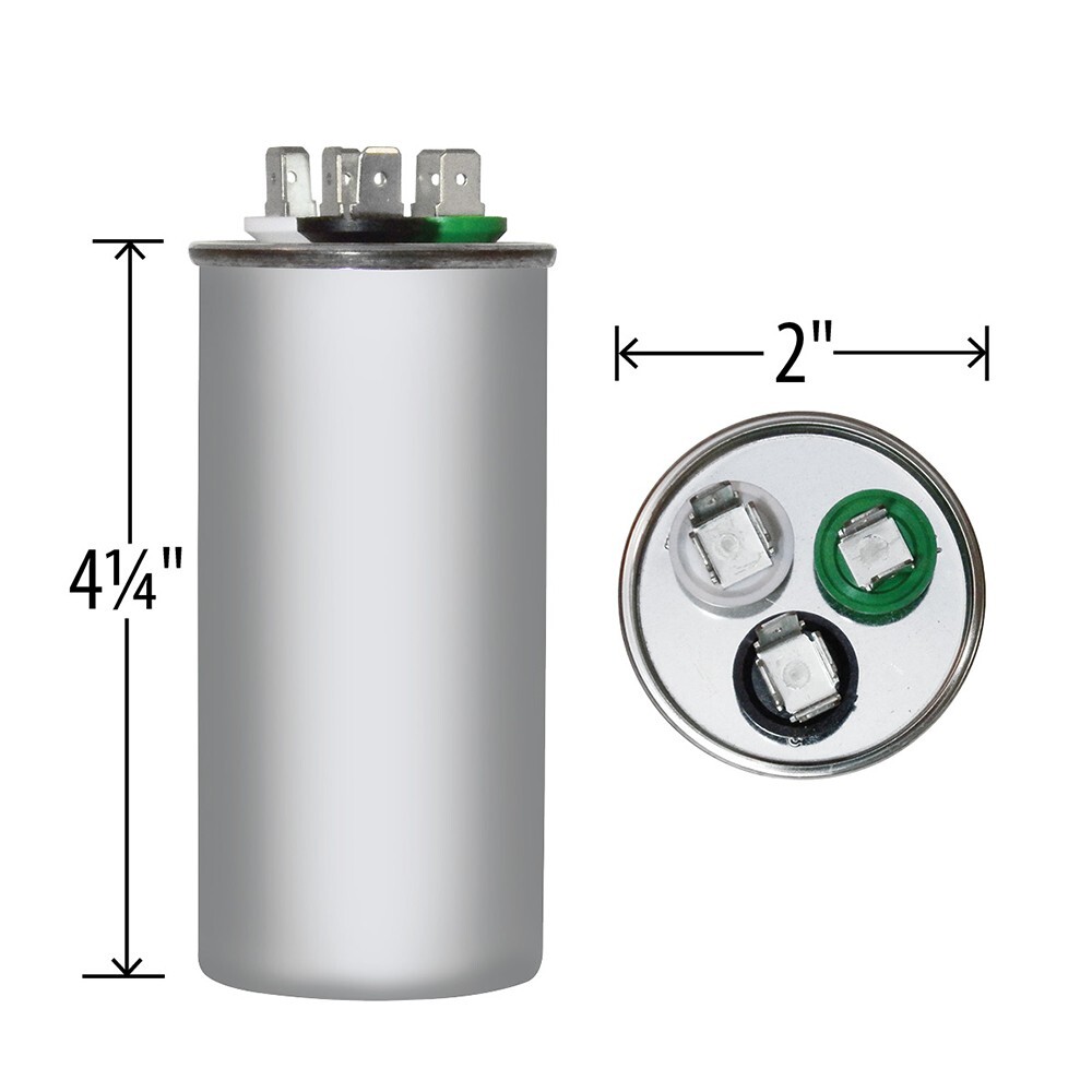 USA2222 20 + 5.0 MFD 370 or 440VAC 50-60 HZ # RA2000/37-44(206+505)