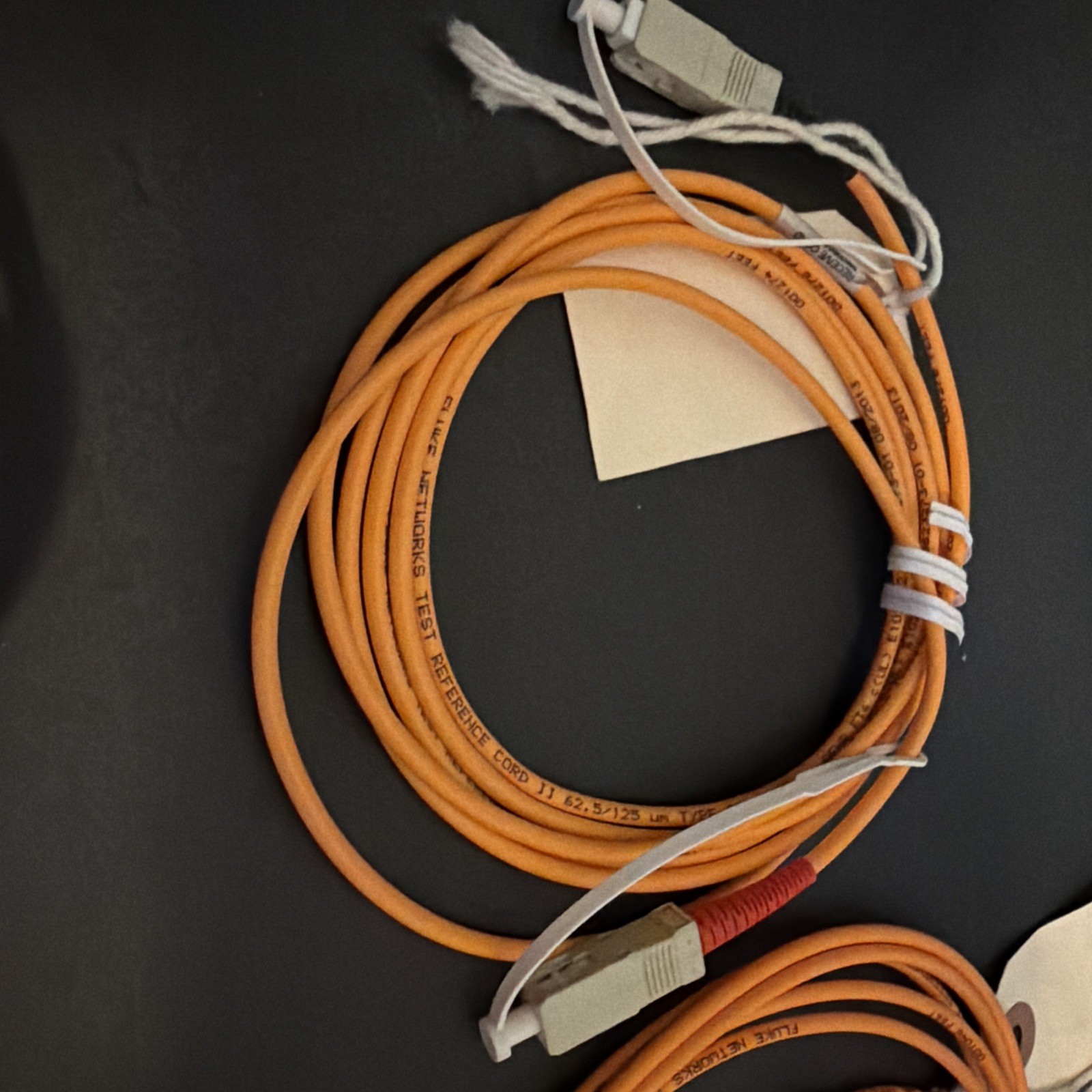 Fluke MRC-625EFC-SCLCKIT Flux Test Reference Cord Kit for Testing LC Fibers