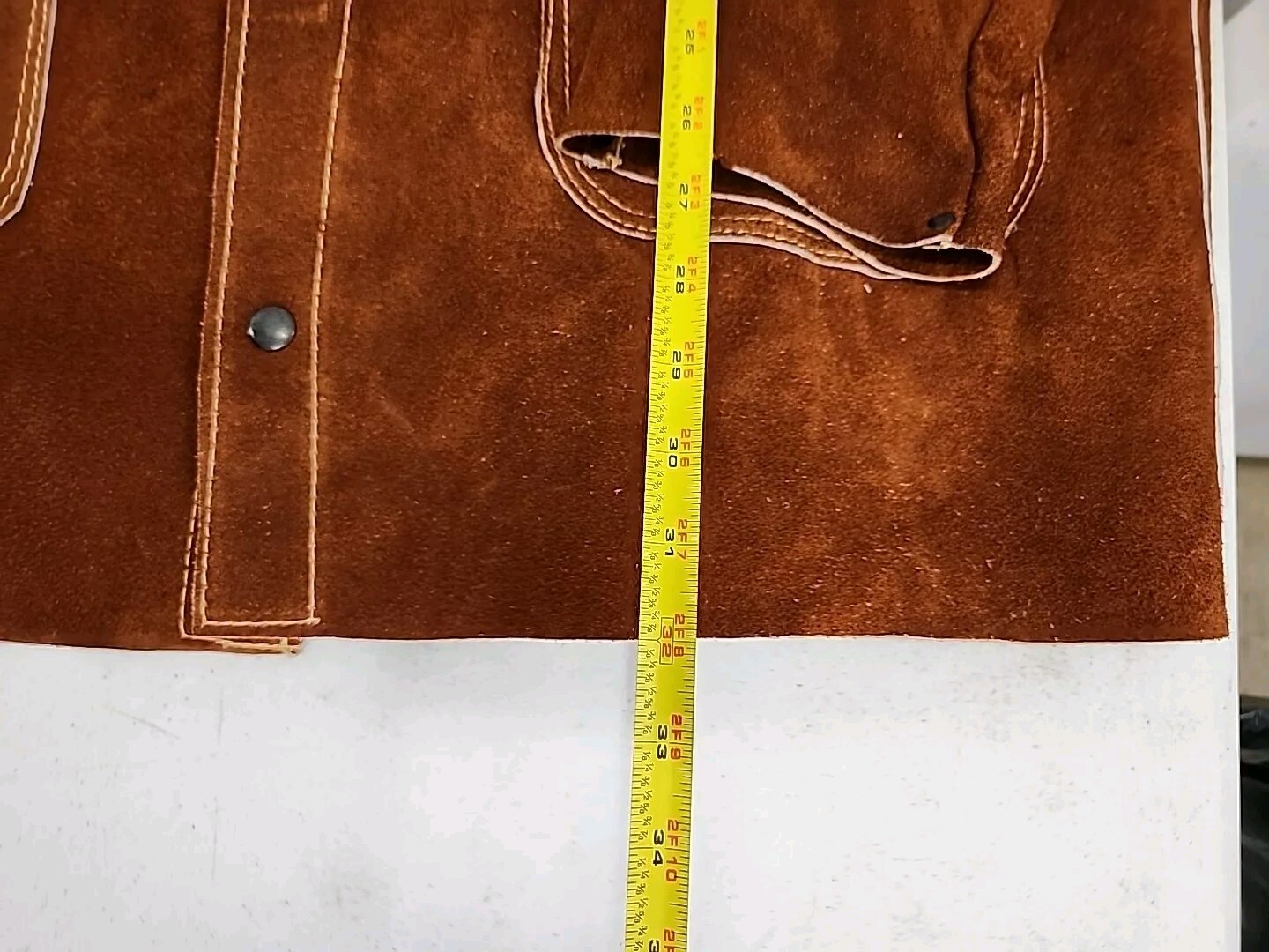 Unknown Brand Leather Welding Jacket