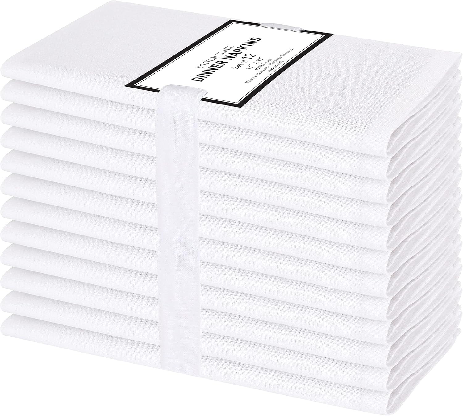 Cotton Clinic Cloth Dinner Everyday Use Table Durable For Party Wedding