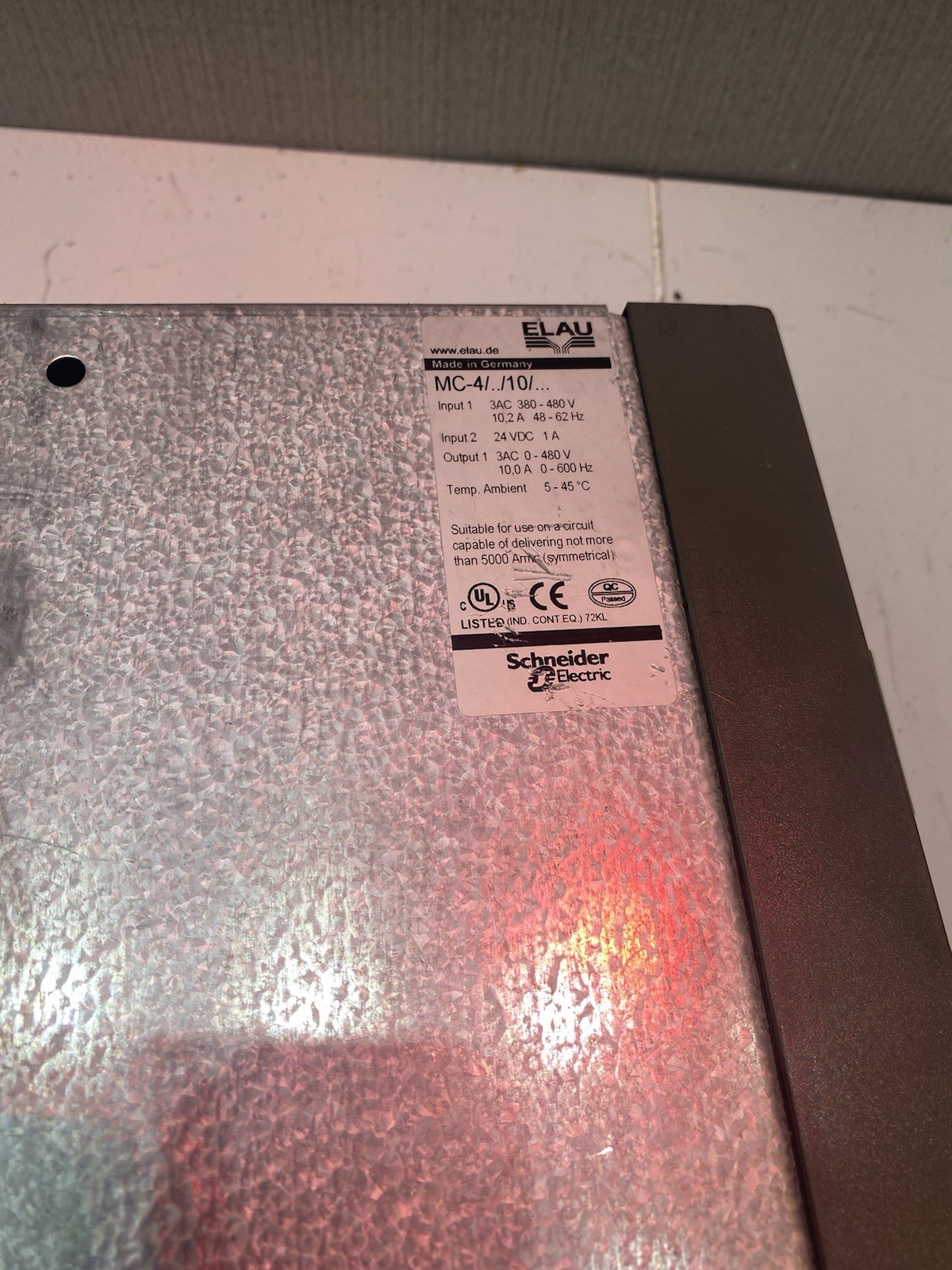 Schneider MC-4 PacDrive MC-4/11/10/400 , SW: 00.16.32