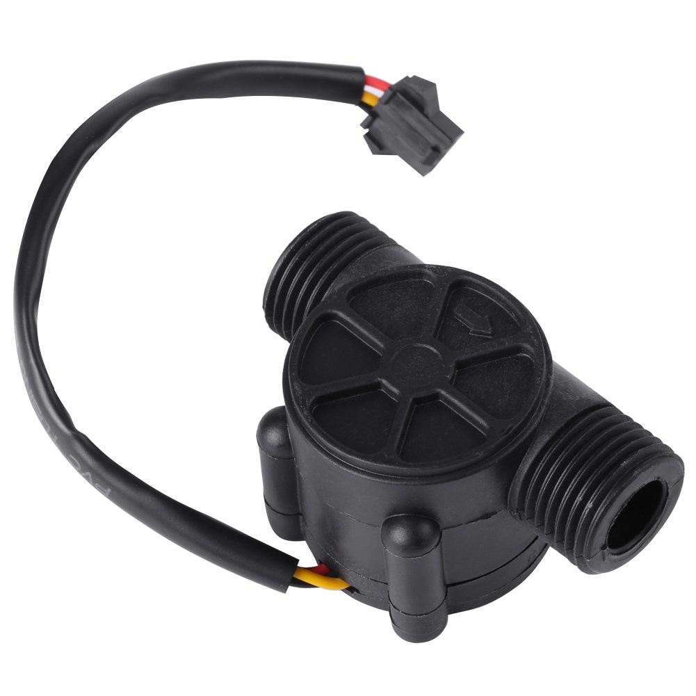 Flow Sensor DN15 G1/2 Hall Effect Water Flow Meter 130L/Min for Wa…