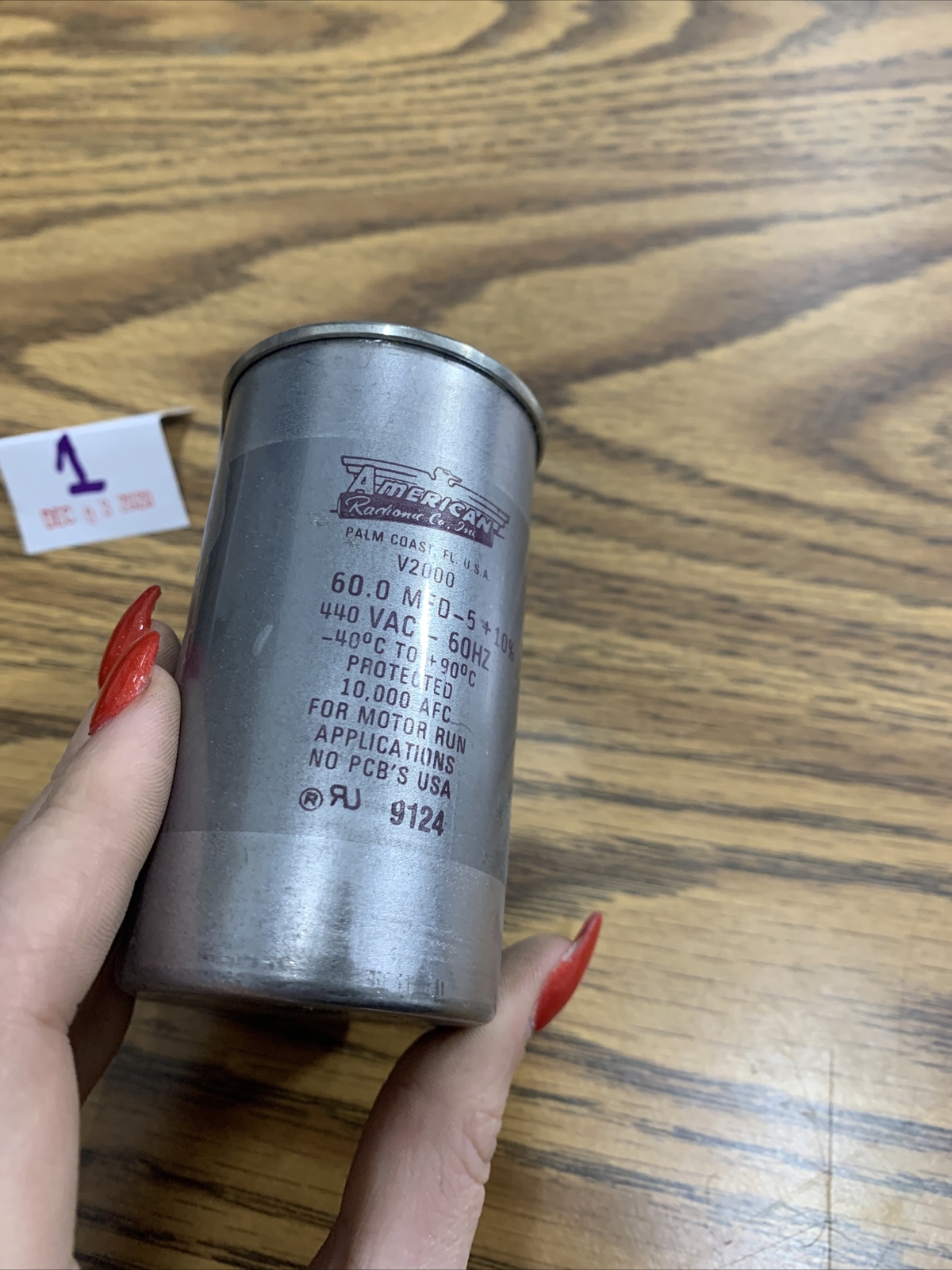 American V2000 60.0 MFD-5 + 10%