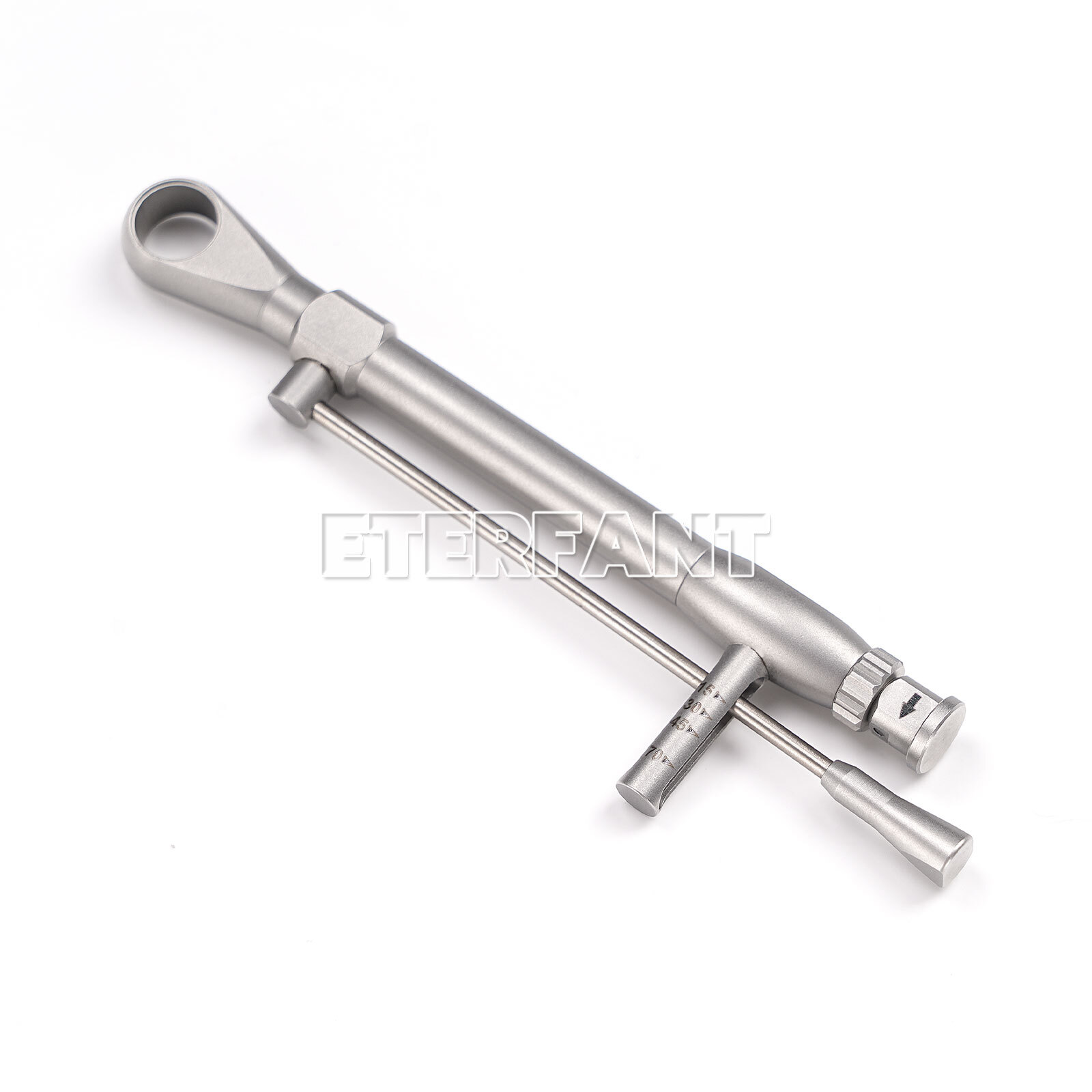 ENTERFANT Dental Implant Torque Wrench Ratchet Stainless Steel Universal 0-70Ncm