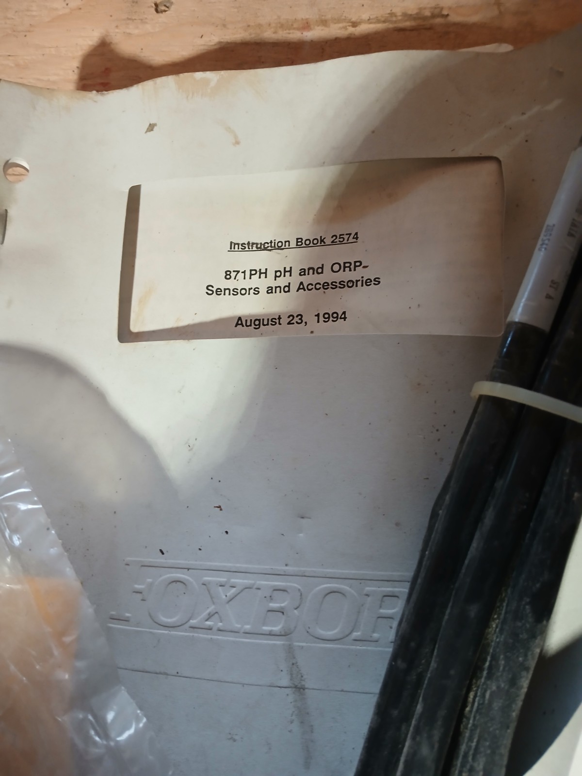 FOXBORO INVENSYS 871PH-1A1A / 871PH1A1A PH/ORP SENSOR NEW OLD STOCK