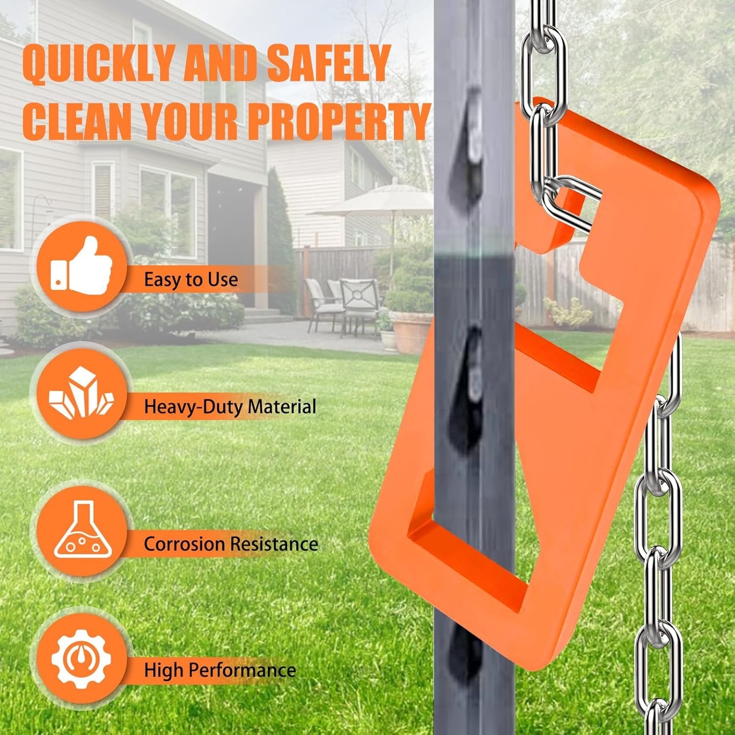 Effortless T-Post Puller – Lightweight, Durable Tool for Farmers & Gardeners
