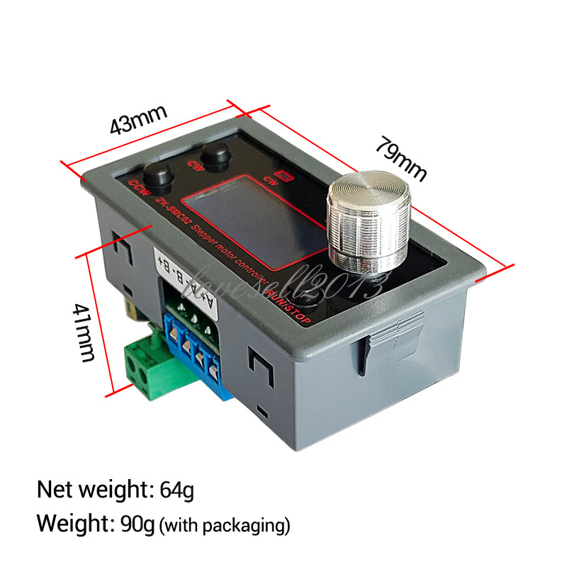 SMC02 57 42 DC 5V-30V Stepper Motor Speed Driver Angle Pulse PLC Communication