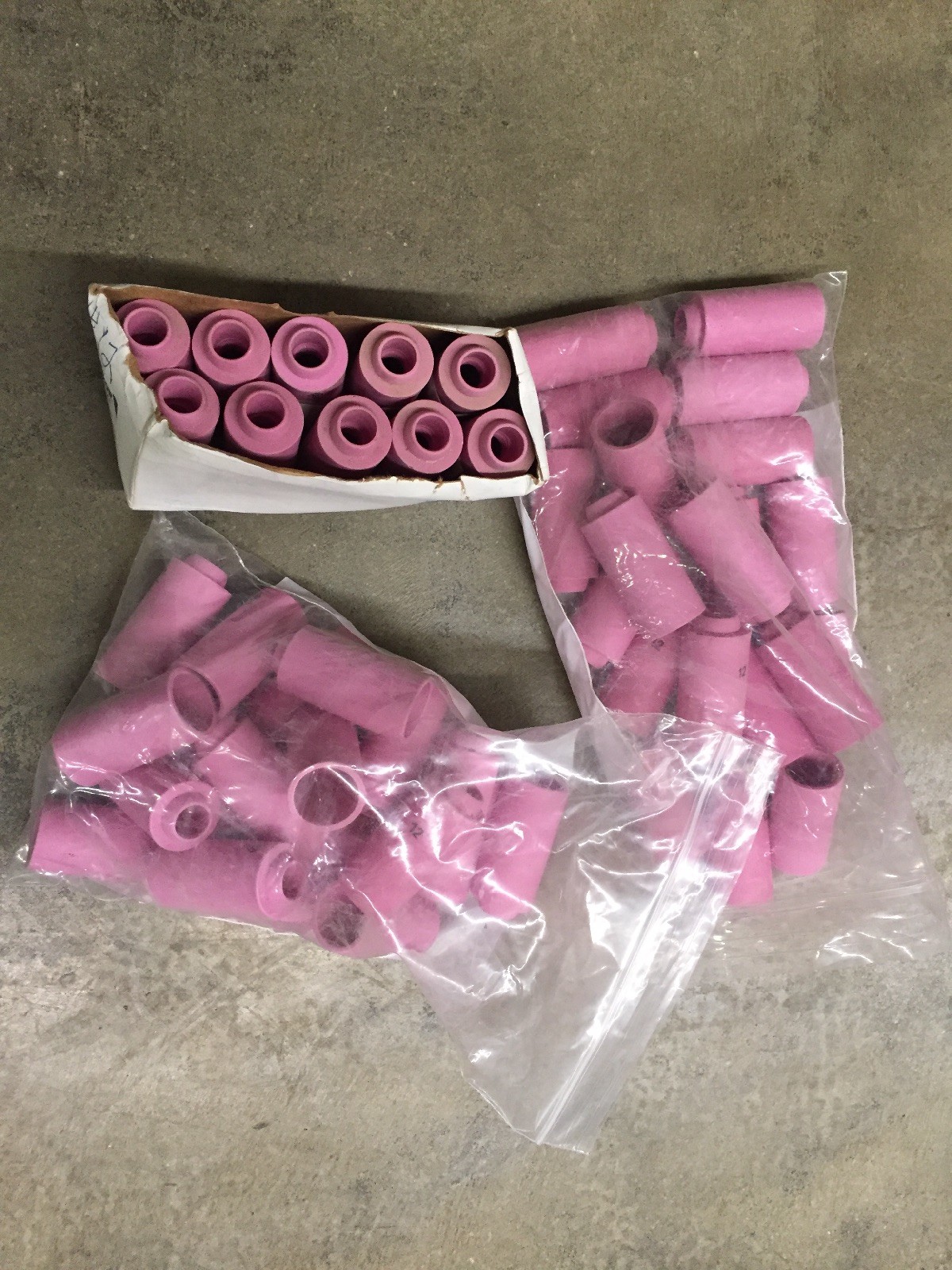 Qyt 47, TIG Welding 10N44 #12, 3/4″ ALUMINA Nozzle Ceramic Cup WP17 WP18 WP26
