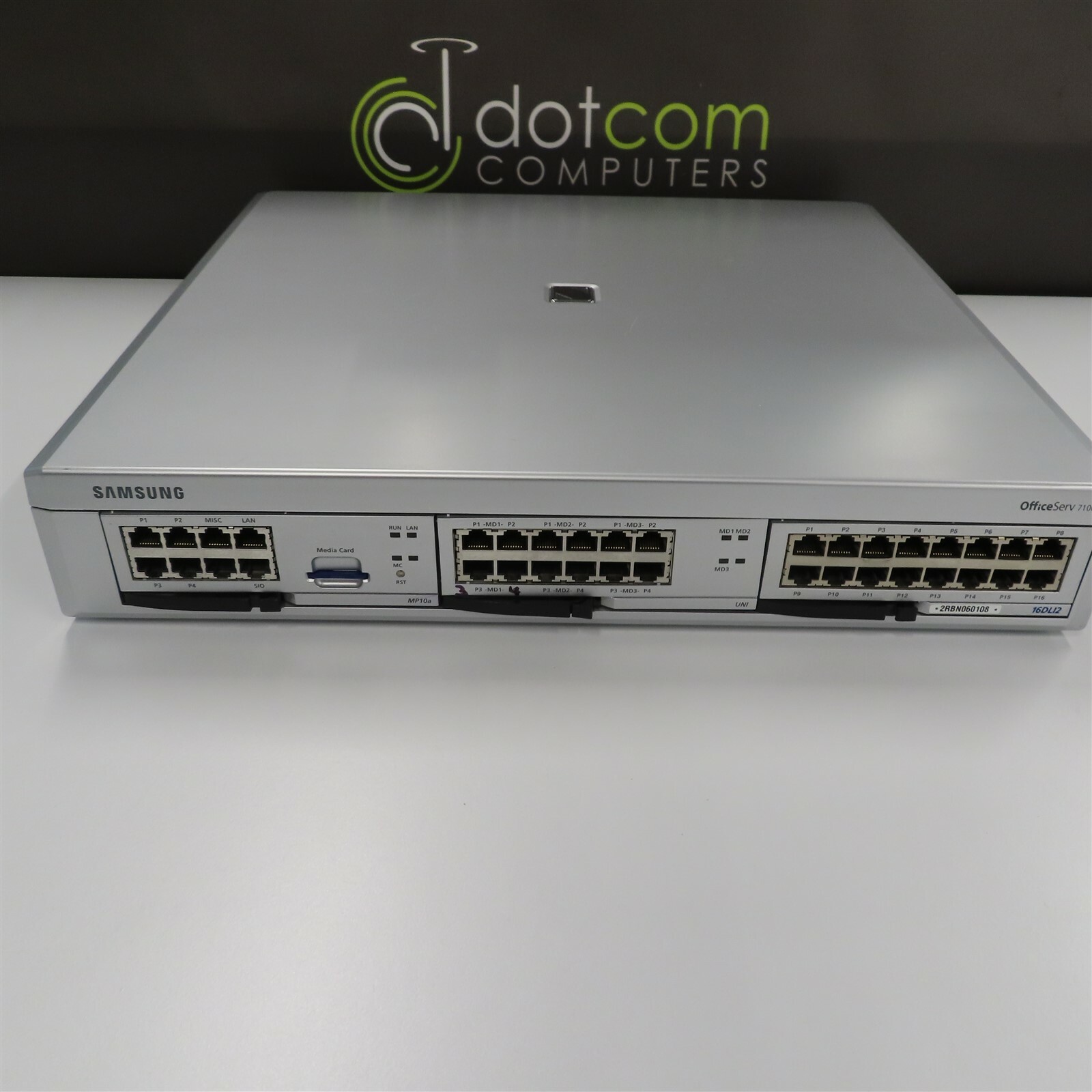 Samsung OfficeServ 7100 UNI MP10a Voice Mail 16DLI2 Flash Media SD