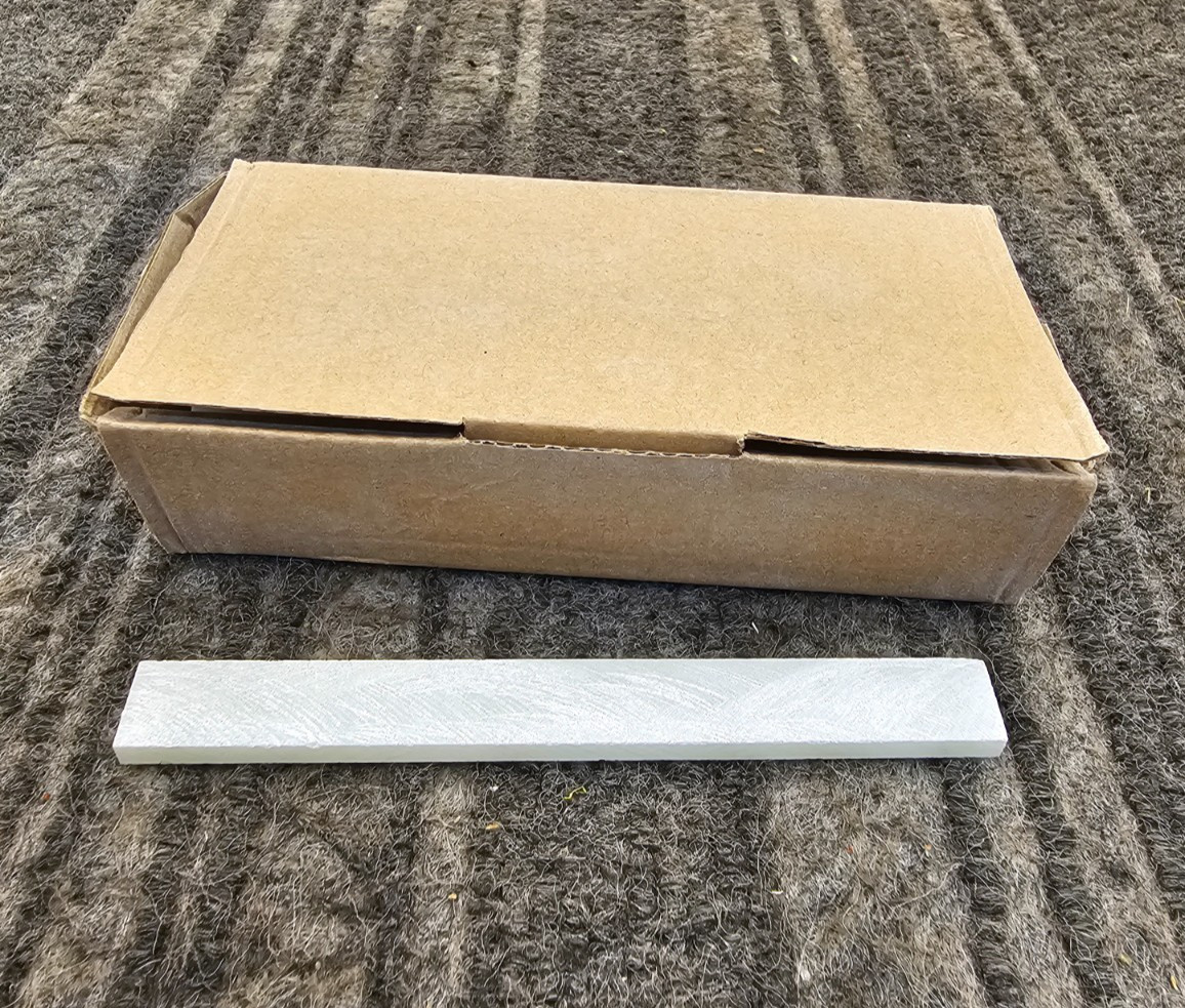 (QTY 216) Flat Soapstone for Marking Steel, Metal 1/2 in W x 4 in L