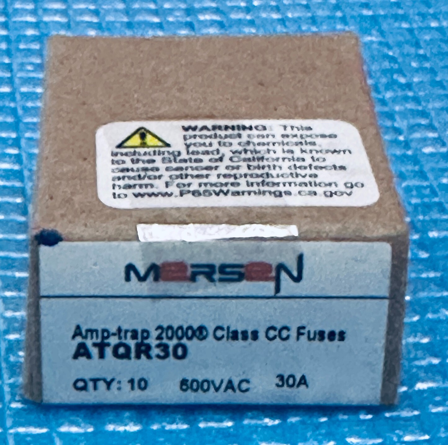 New 10pcs Mersen Amp-Trap 2000 600VAC 30A Ferraz Shawmut ATQR30 Time Delay Fuse