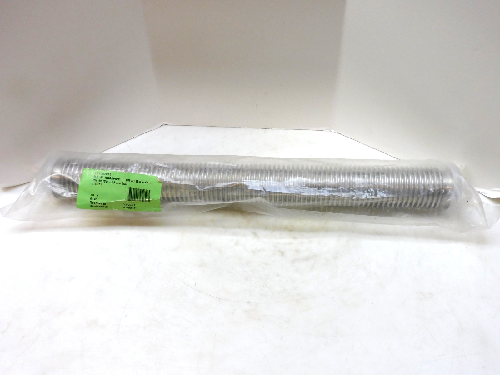 No Name DN 40 ISO-KF 500mm Flexible Metal Hosepipe 1.4571″ id
