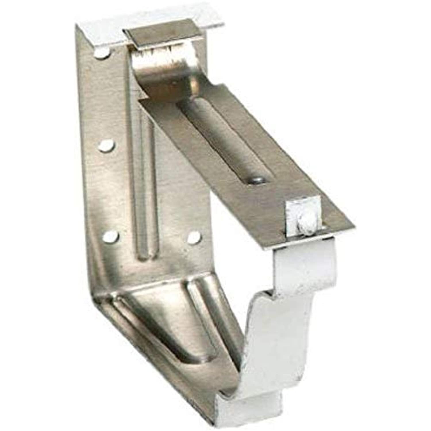AMERIMAX HOME PRODUCTS 33022-CENTRAL 5-Inch Fascia Bracket, White, 2-Piece