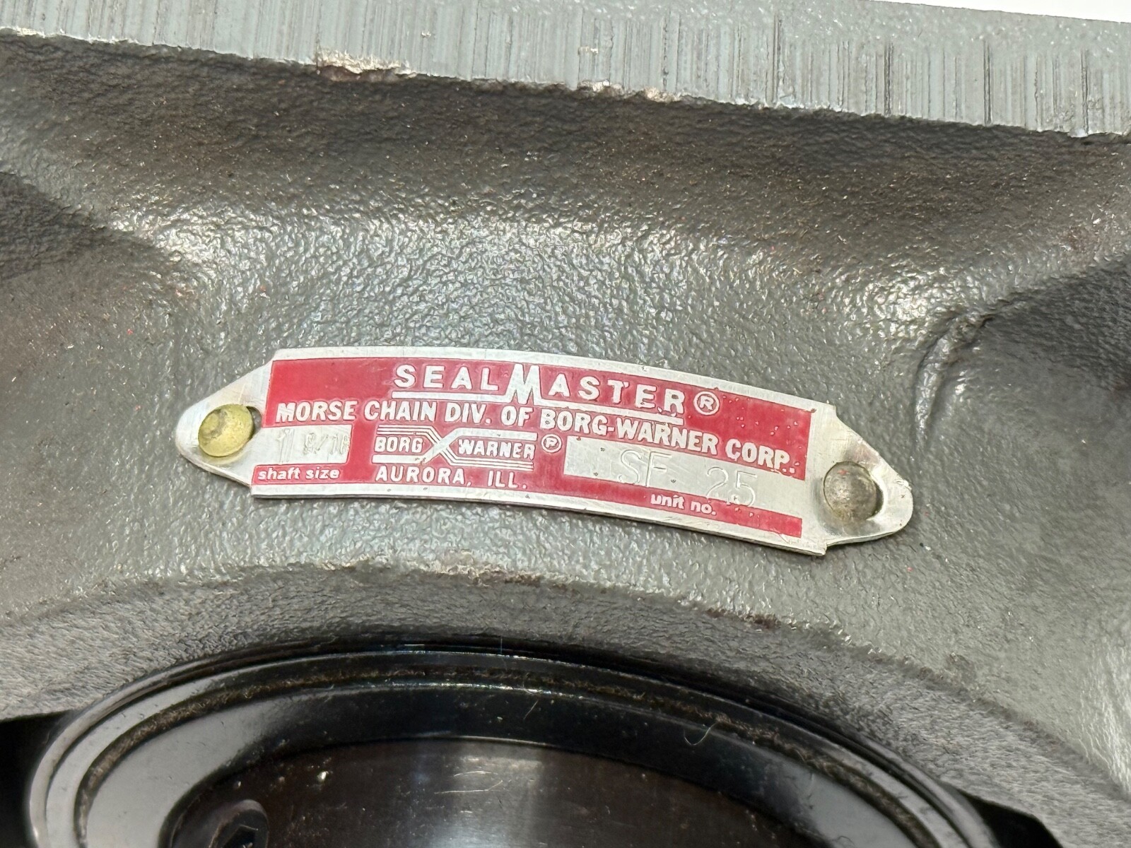 SealMaster SF25 Flange Mount Bearing Unit SF-25 1-9/16″ ID