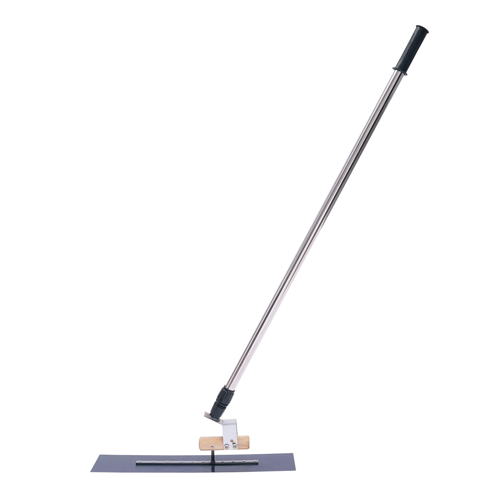 Long Handle Concrete Trowel Cement Surface Smoothing Tool w/ Finishing Shoes NEW