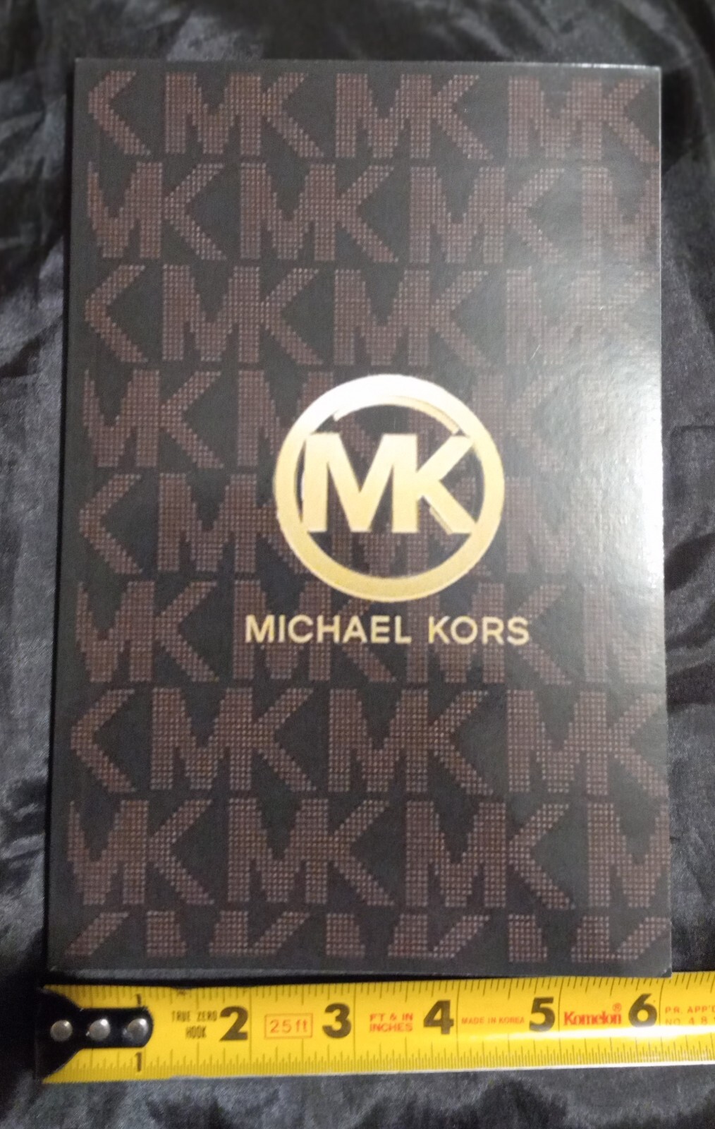 MICHAEL KORS GOLDEN GLOW LOGO NOTEBOOK 6 X 9 INCHES PAPER JOURNAL