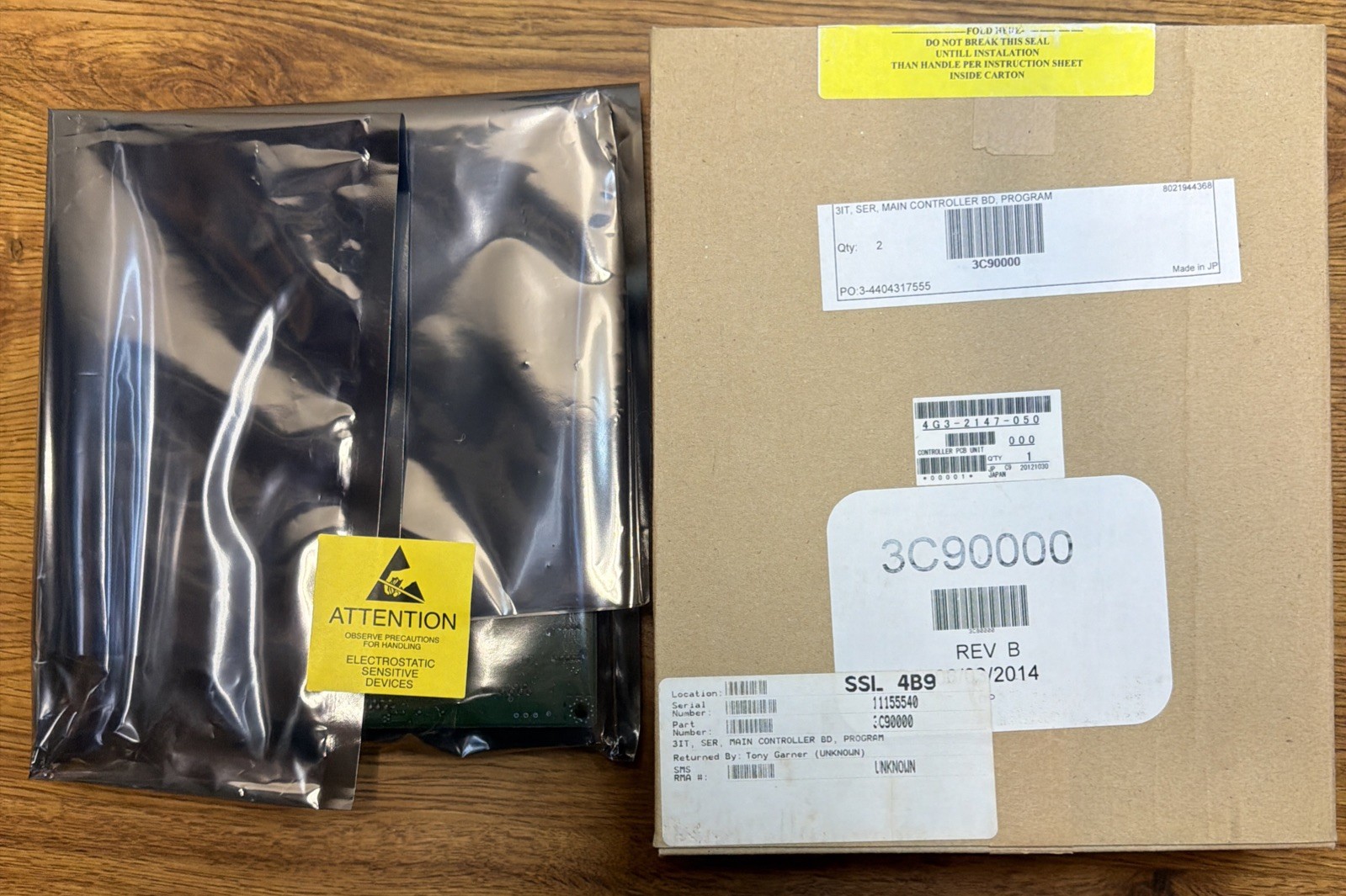 Pitney Bowes 3C90000 Main Controller Board – NEW SEALED