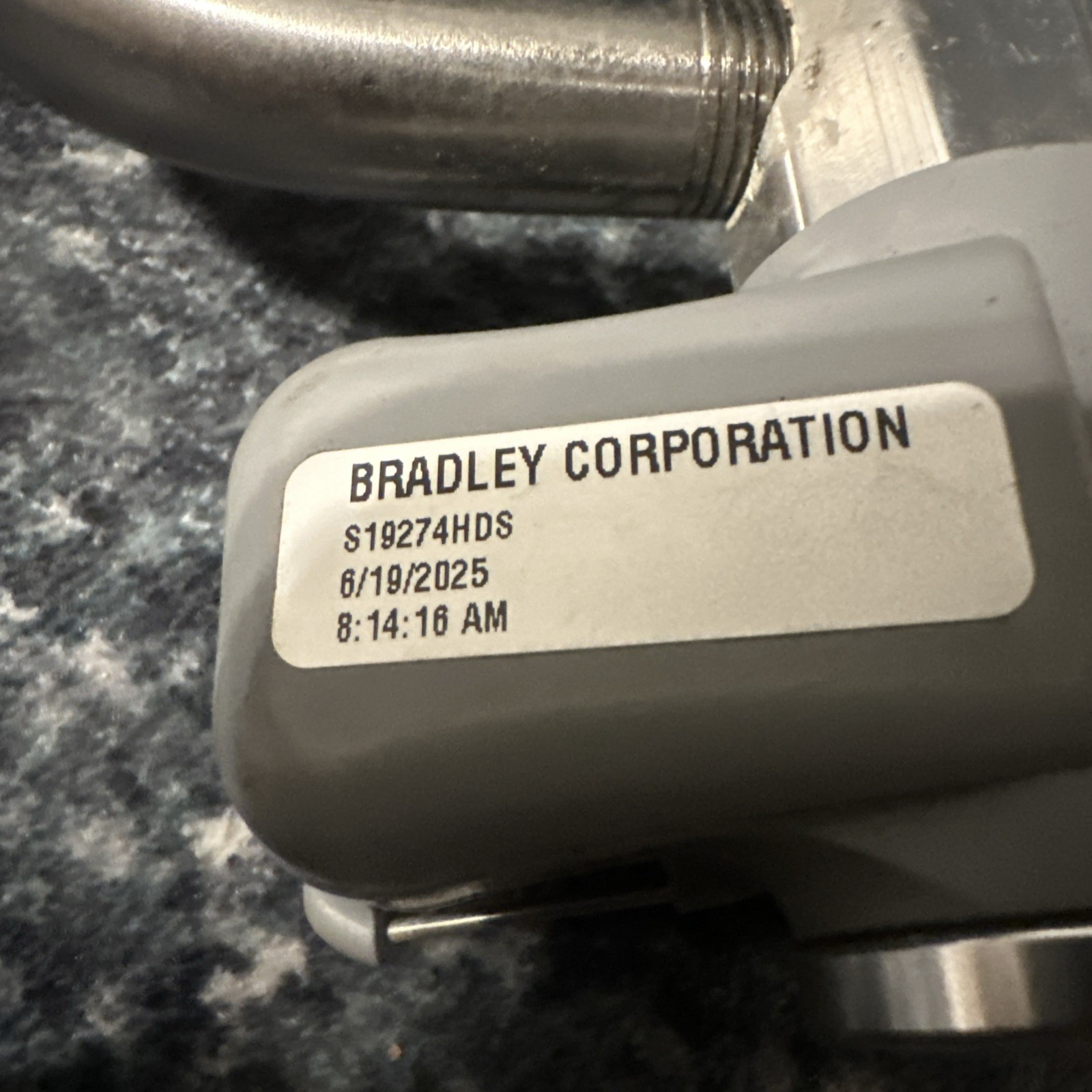 PARTIAL – Bradley Standard Swing Down Eyewash Station S19274HD, 1/2″ NPT