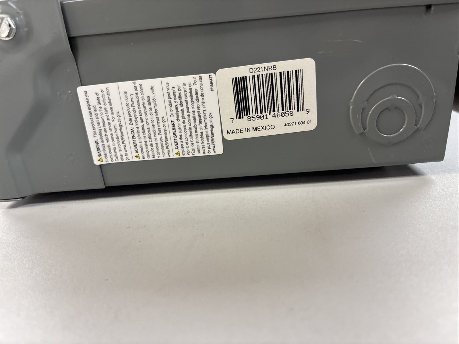 Square D D221NRB 30A Safety Switch