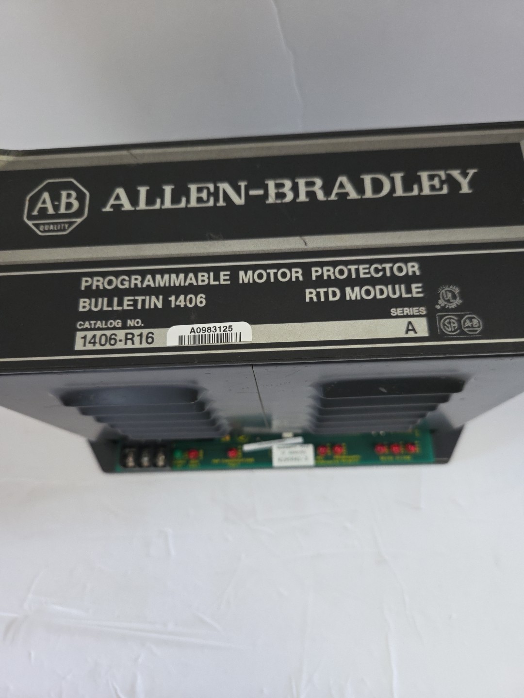 Allen Bradley 1406-R16 Programmable Motor Protector RTD Module 40385-159