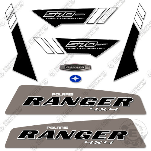 Fits Polaris Ranger 570 EPS Decal Kit Utility Vehicle 2015 – 7 YEAR 3M VINYL!