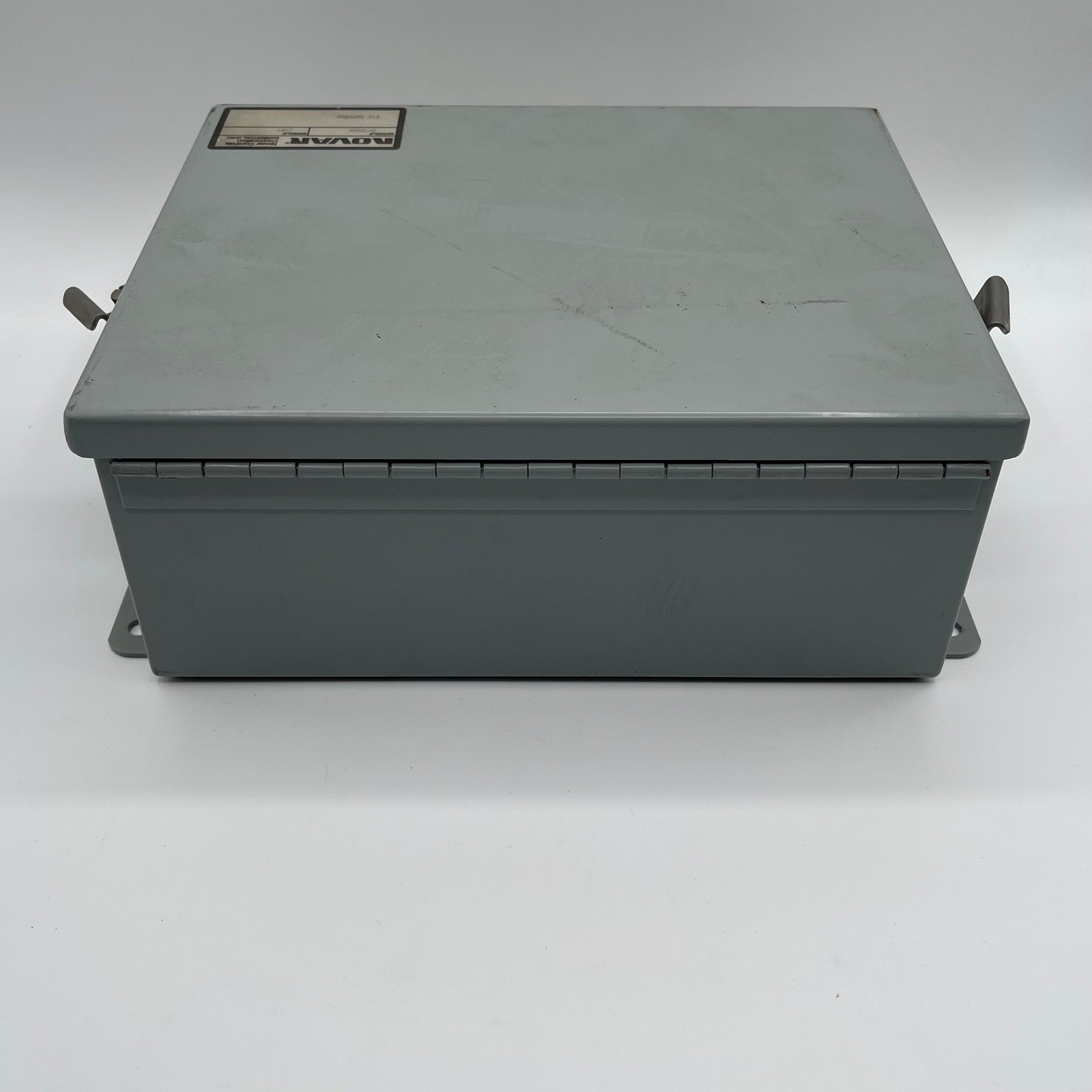 Novar Controls Outdoor Electrical Enclosure Metal Junction Box Gray 8x10x4in