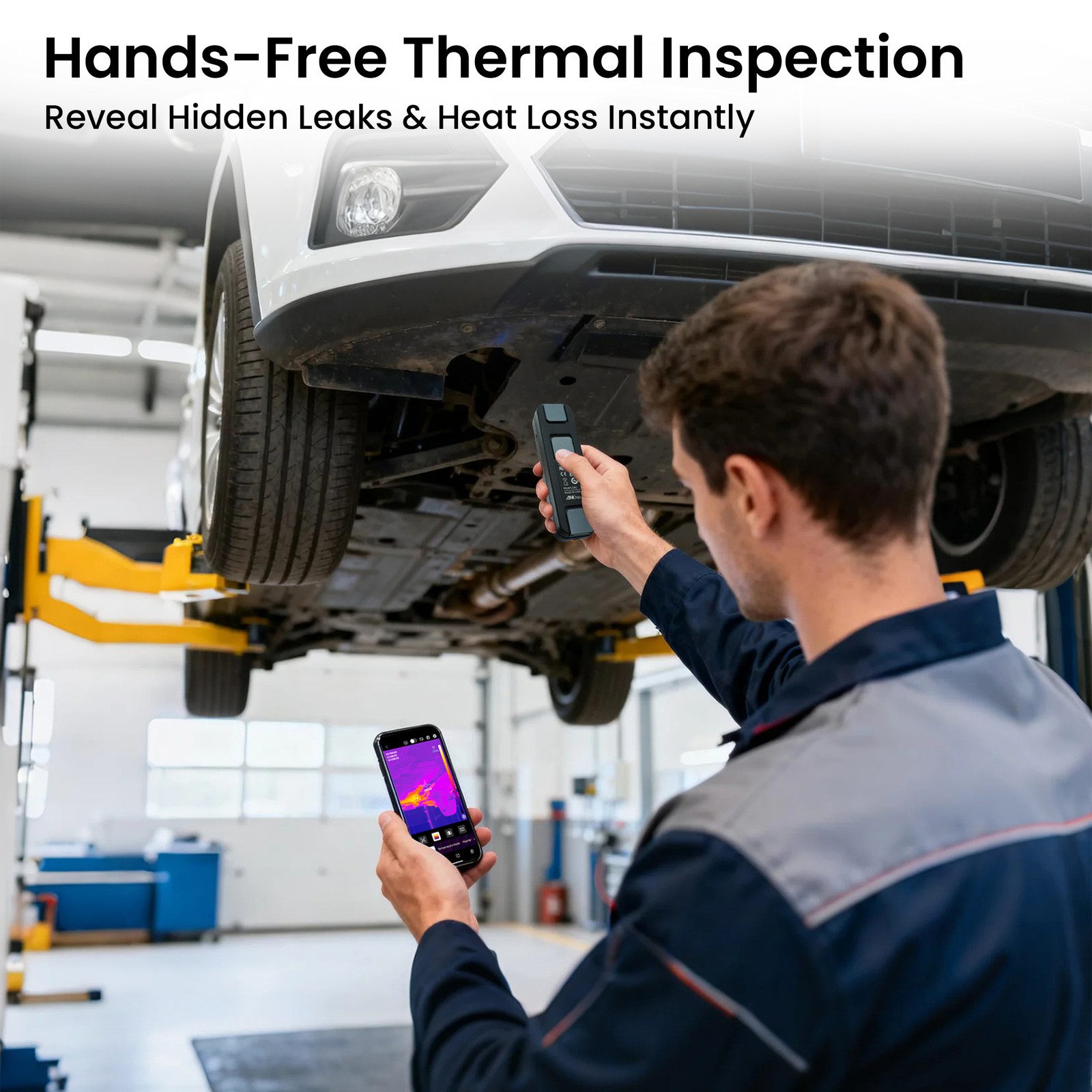 LAUREII Infrared Thermal Imager Camera TISR 512*384 Wireless for iOS &Android