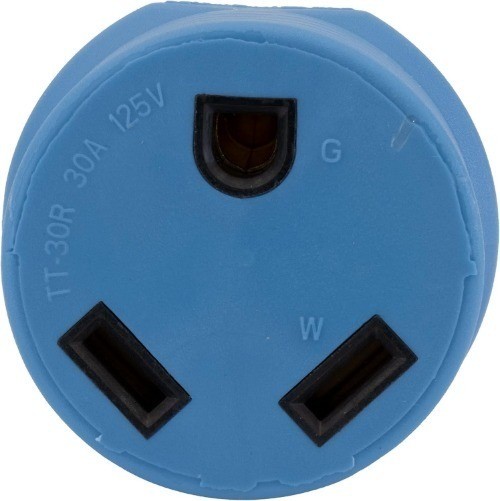 30 Amp 4-Prong to 3-Prong RV Generator Power Adapter